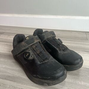 Men's Black Crank Brothers Clip In bike shoes with BOA Closure